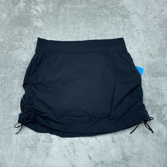 Columbia Omni-Shade Womens Active Fit Skirt M Black Adjustable d0424 - Picture 1 of 8